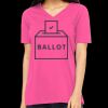 Missy's Relaxed Jersey Short-Sleeve V-Neck T-Shirt Thumbnail