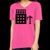 Missy's Relaxed Jersey Short-Sleeve V-Neck T-Shirt Thumbnail