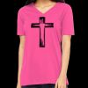 Missy's Relaxed Jersey Short-Sleeve V-Neck T-Shirt Thumbnail