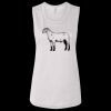 Ladies' Bella Flowy Scoop Muscle Tank Thumbnail