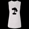 Ladies' Bella Flowy Scoop Muscle Tank Thumbnail