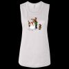 Ladies' Bella Flowy Scoop Muscle Tank Thumbnail