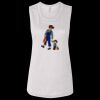 Ladies' Bella Flowy Scoop Muscle Tank Thumbnail