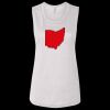 Ladies' Bella Flowy Scoop Muscle Tank Thumbnail