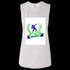 Ladies' Bella Flowy Scoop Muscle Tank Thumbnail