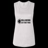 Ladies' Bella Flowy Scoop Muscle Tank Thumbnail