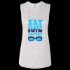 Ladies' Bella Flowy Scoop Muscle Tank Thumbnail