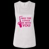 Ladies' Bella Flowy Scoop Muscle Tank Thumbnail