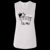 Ladies' Bella Flowy Scoop Muscle Tank Thumbnail