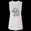 Ladies' Bella Flowy Scoop Muscle Tank Thumbnail