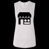 Ladies' Bella Flowy Scoop Muscle Tank Thumbnail