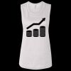 Ladies' Bella Flowy Scoop Muscle Tank Thumbnail