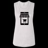 Ladies' Bella Flowy Scoop Muscle Tank Thumbnail