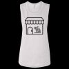 Ladies' Bella Flowy Scoop Muscle Tank Thumbnail