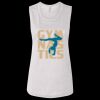 Ladies' Bella Flowy Scoop Muscle Tank Thumbnail